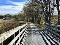 Group walk on the Wabash Trace Nature Trail