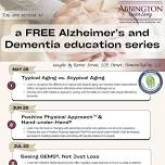 FREE Alzheimer's and Dementia education series