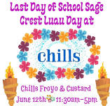 Last Day of School Luau at Chills