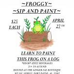 FROGGY SIP AND PAINT