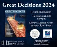 Great Decisions Discussion Group