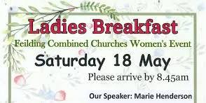 Ladies Breakfast - Feilding Combined Churches Women's Event