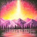 Glow Date Night - Glowing Galactic Mountains