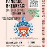 Pathfinder Pancake Fundraiser