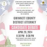 Gwinnett County District Attorney Candidate Debate