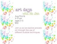 Art Days with Ms Jen: Bubble Art