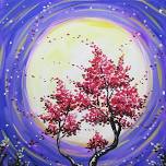 Paint Nite: Nocturnal Blossom Tree