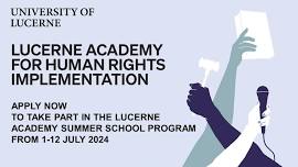 Lucerne Academy for Human Rights Implementation