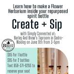 Create your own repurposed flower herbarium