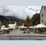 Traditioneller Herbstmarkt auf dem Hengert in Ernen