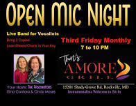 Vocalist's Open Mic at That's Amore