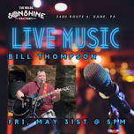 LIVE MUSIC - Bill Thompson