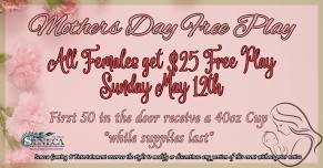 Mother’s Day Free Play