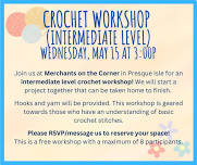 Intermediate Crochet Workshop