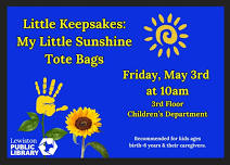 Little Keepsakes: My Little Sunshine Tote Bags