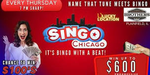 SINGO - Music Bingo   Freedom Brothers Plainfield,