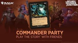 MTG Outlaws of Thunder Junction Commander Party