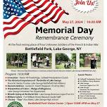 Annual Memorial Day Remembrance Ceremony