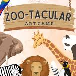 (FULL DAY) Monday - Friday KIDS ART CAMP: Zoo-Tacular!