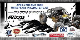 WE Rock Western Series Round 2, April 27th and 28th – Three Peaks in Cedar City, UT