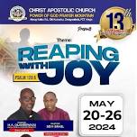 13th year Convention Reaping with Joy