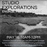 Charcoal and the Landscape with artist Laurie Sponagle