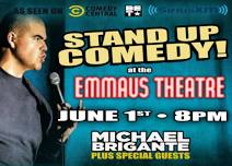 STAND UP COMEDY AT THE EMMAUS THEATRE