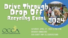 Drive-Through-Drop-Off Recycling Event