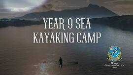 YEAR 9 SEA KAYAKING CAMP