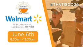 Hot Springs Walmart SCD Community Site LIVE with Tom Brannon