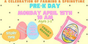 April 15 Pre-K Day at the Museum