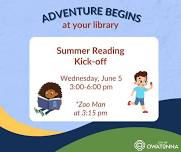 Owatonna Public Library: Summer Reading Program Kick-off