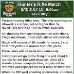 Hunter's Rifle Match