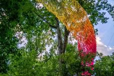 Flora in Flight, Aerial Art by Patrick Shearn of Poetic Kinetics