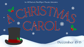 PPT Theatre Holiday Intensive: A Christmas Carol