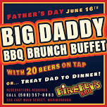 Big Daddy Brunch Buffet at Firefly’s BBQ on Father's Day