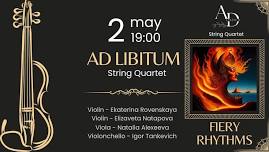 String Quartet Ad Libitum - Fiery Rhythms