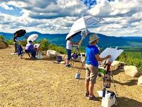 Plein air painting art workshops offered in Rangeley