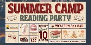 Summer Camp Reading Party & Book Swap