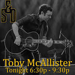 Live Music – Toby McAllister