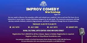 Improv Comedy Workshop Ages 16+