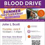 BLOOD DRIVE-JOHN L. SCOTT