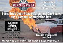 HOT RODS, FLAMES & BRICK OVEN PIZZA!