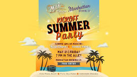 Kickoff Summer Party with MHK Caravan Co. & Manhattan Brewing Company