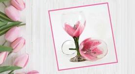 Fabulous Florals Wine Glass Painting Class