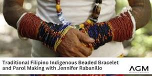 Traditional Filipino Indigenous Beaded Bracelet Making