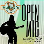 Hailey's Live Music Open Mic Night