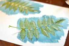 Watercolor Leaf Prints