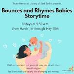 Bounces and Rhymes - Baby Storytime