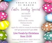 EASTER SUNDAY SPECIAL AT THEOS